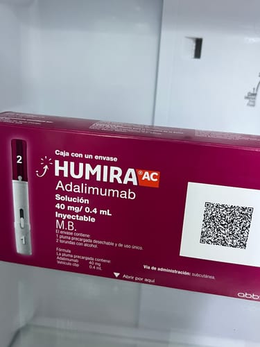 Customer photo review of Humira AC 40 mg Sol Inyectable  - Adalimumab