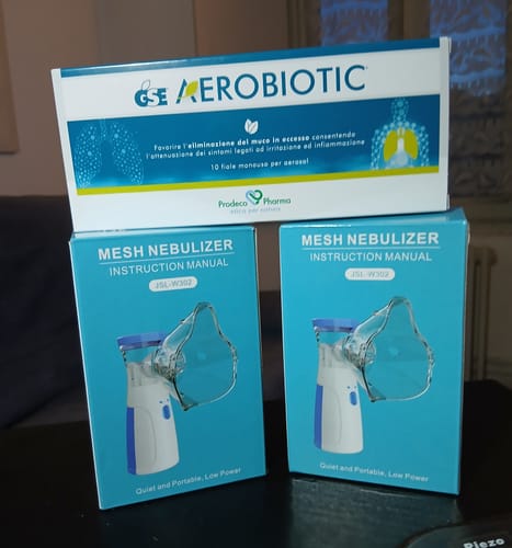Customer photo review of Nebulizzatore Portatile Mesh | Silenzioso, Ricaricabile USB, Nebbia Ultra Fine, Maschere Incluse