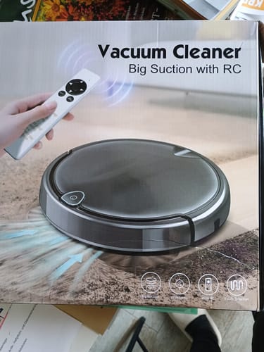 Customer photo review of HOME BUDDY –  3 in 1 Saugroboter mit Wischfunktion