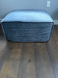 Customer photo review of M1 Ottoman Sofa Seat