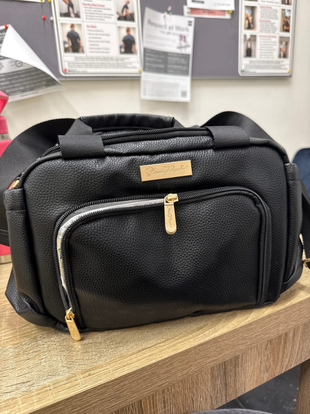 Customer photo review of Luxe Insulated Lunch Bag - Black