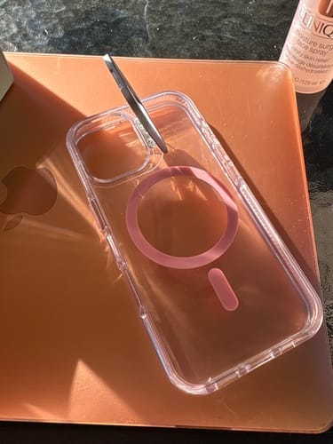 Customer photo review of Pure Clarity iPhone Case