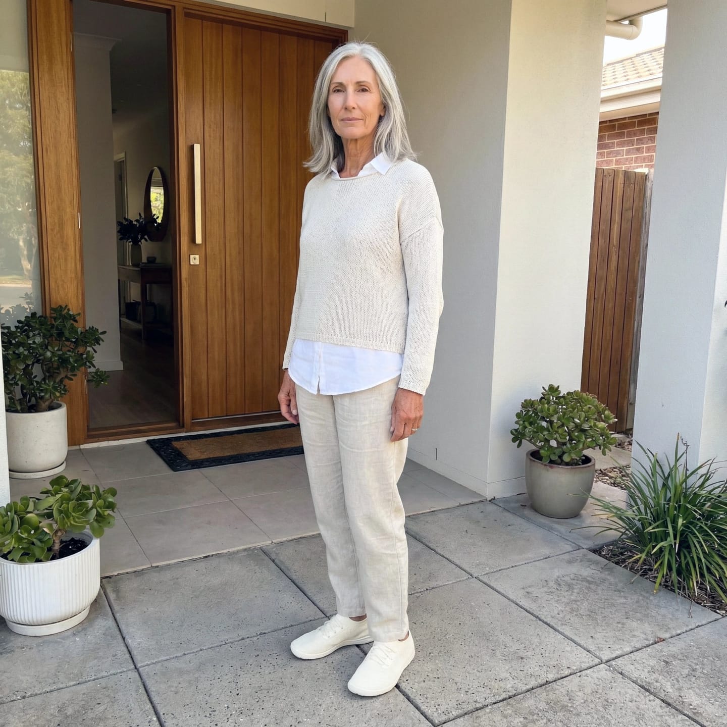 Customer photo review of Comforto Max – Ultra-Stretching & Soft Barefoot Shoes