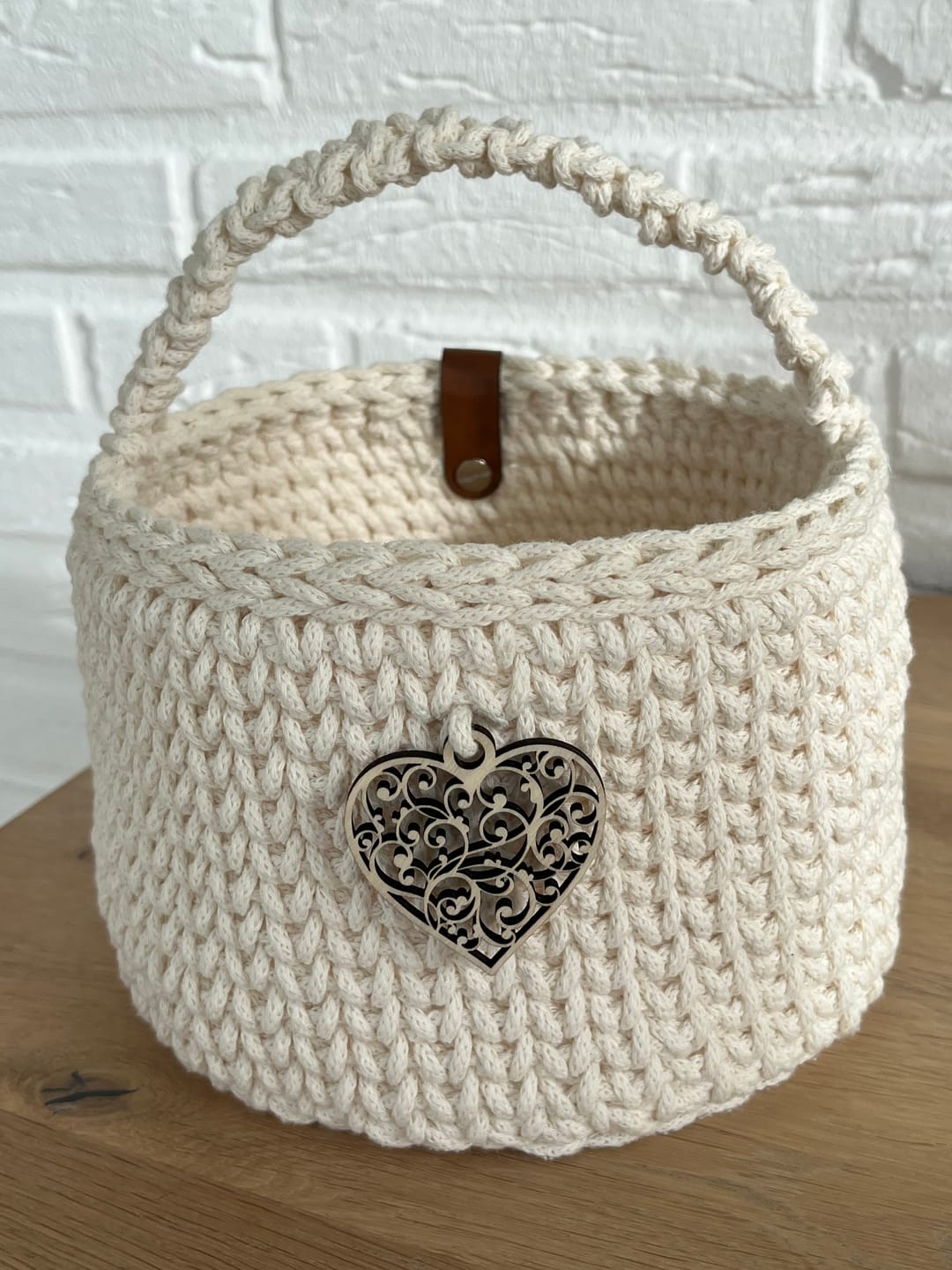 Customer photo review of Label-Set "Made with Love" - Label aus Kunstleder - SLC001