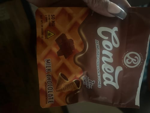 Customer photo review of CONED - MILK CHOCOLATE 2-PACK D9