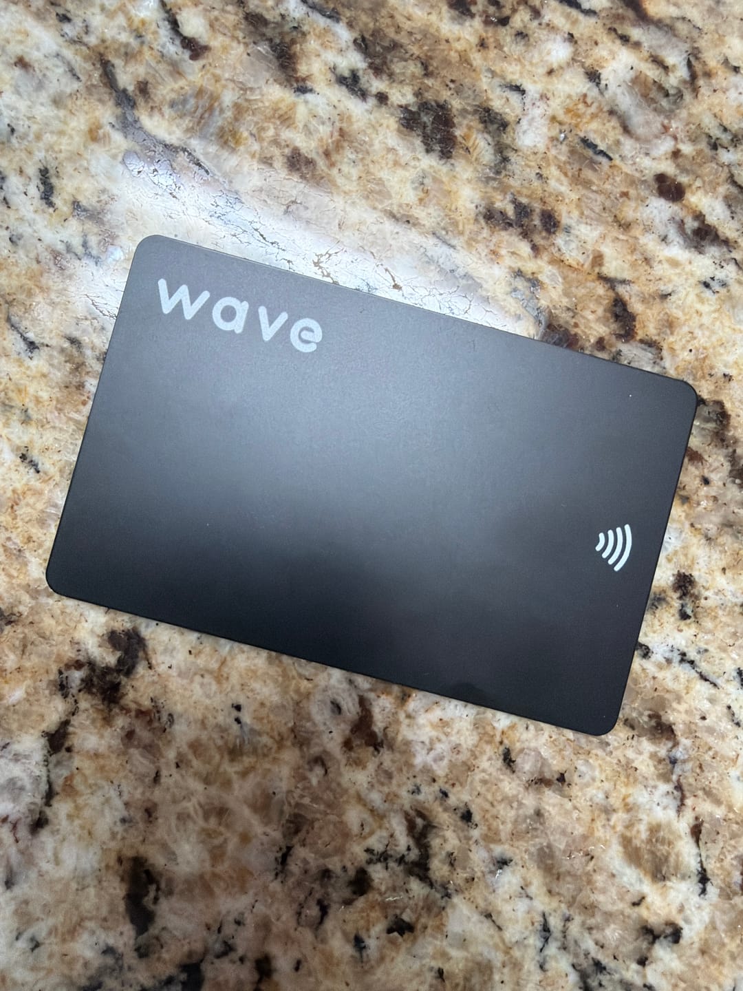 Customer photo review of Wave NFC Business Card