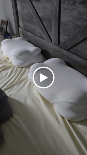 Customer video review of Mellow CloudAlign™ Pillow