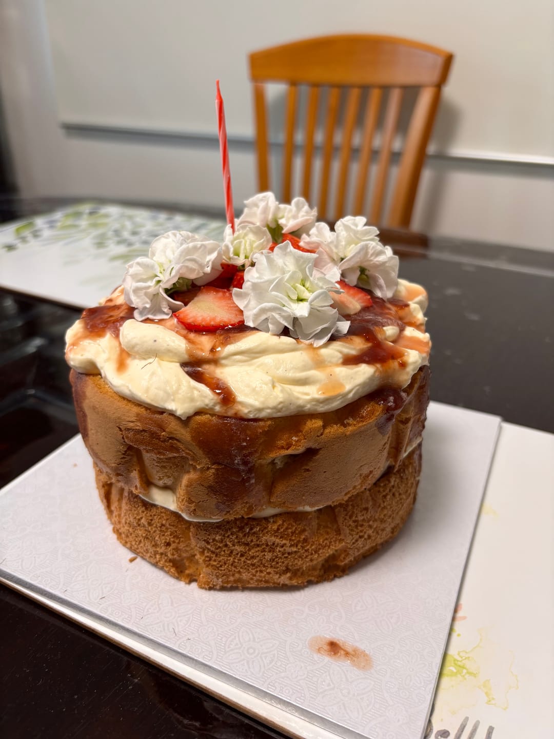 Customer photo review of victoria sponge