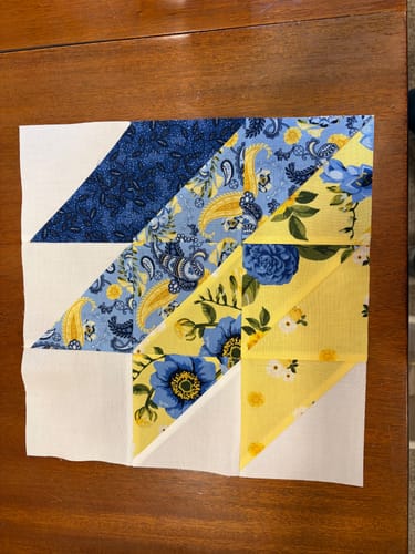 Customer photo review of Month 2 - Block Of The Month - Cotillion