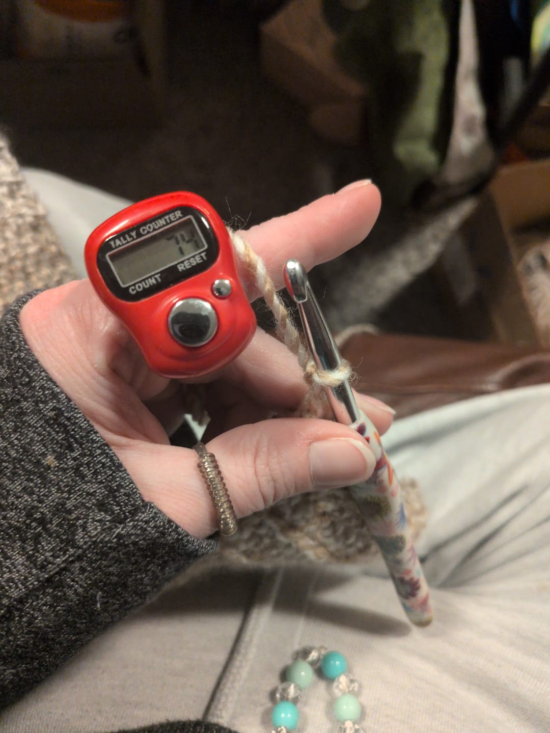 Customer photo review of Digital Row Counter