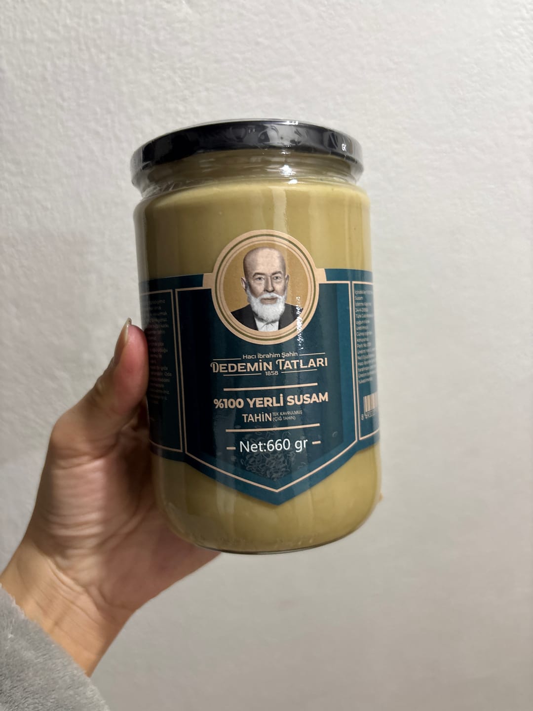 Customer photo review of %100 Yerli Susamdan Çiğ Tahin - 1000gr