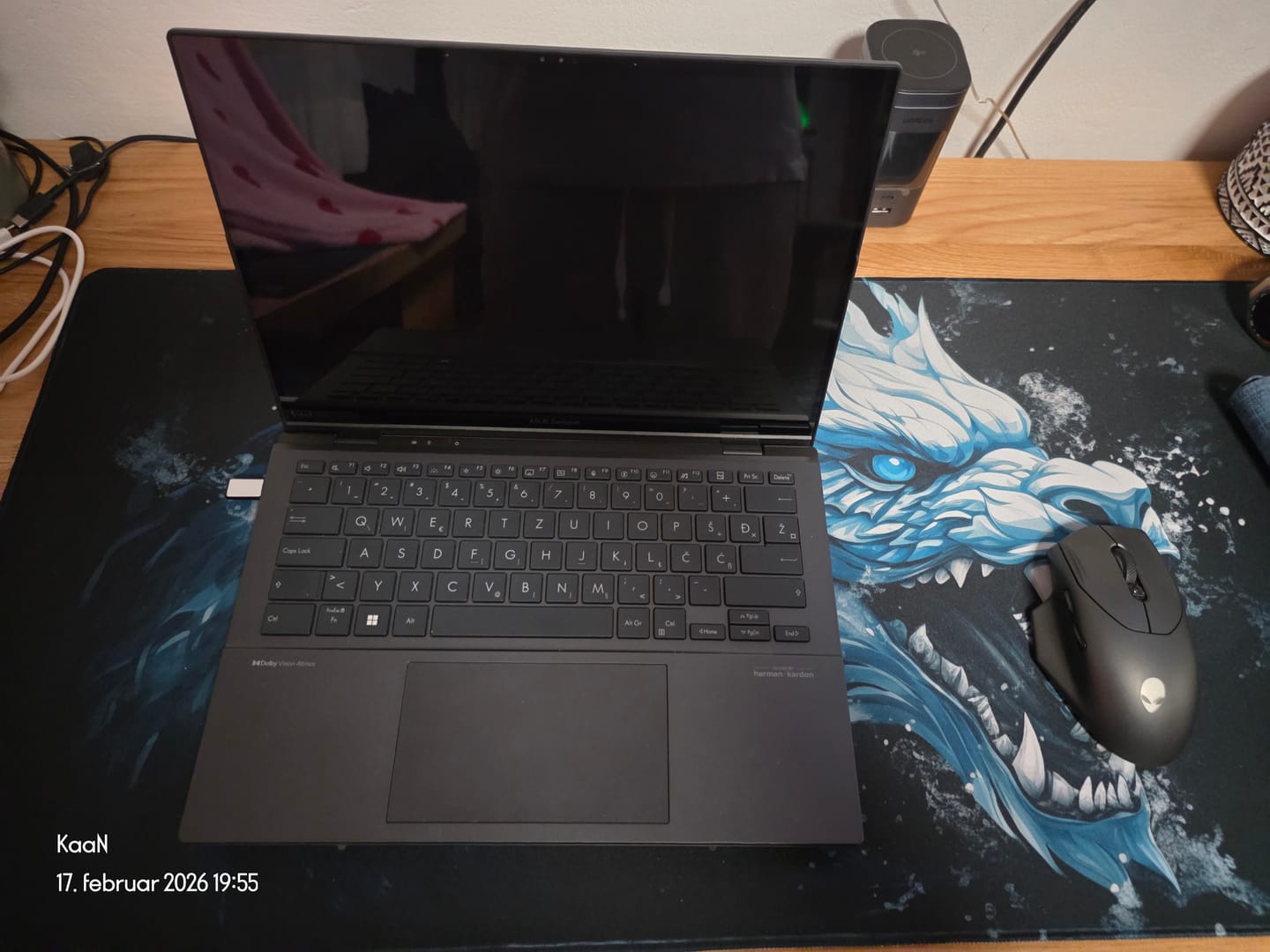 Customer photo review of Frostfire Dragon