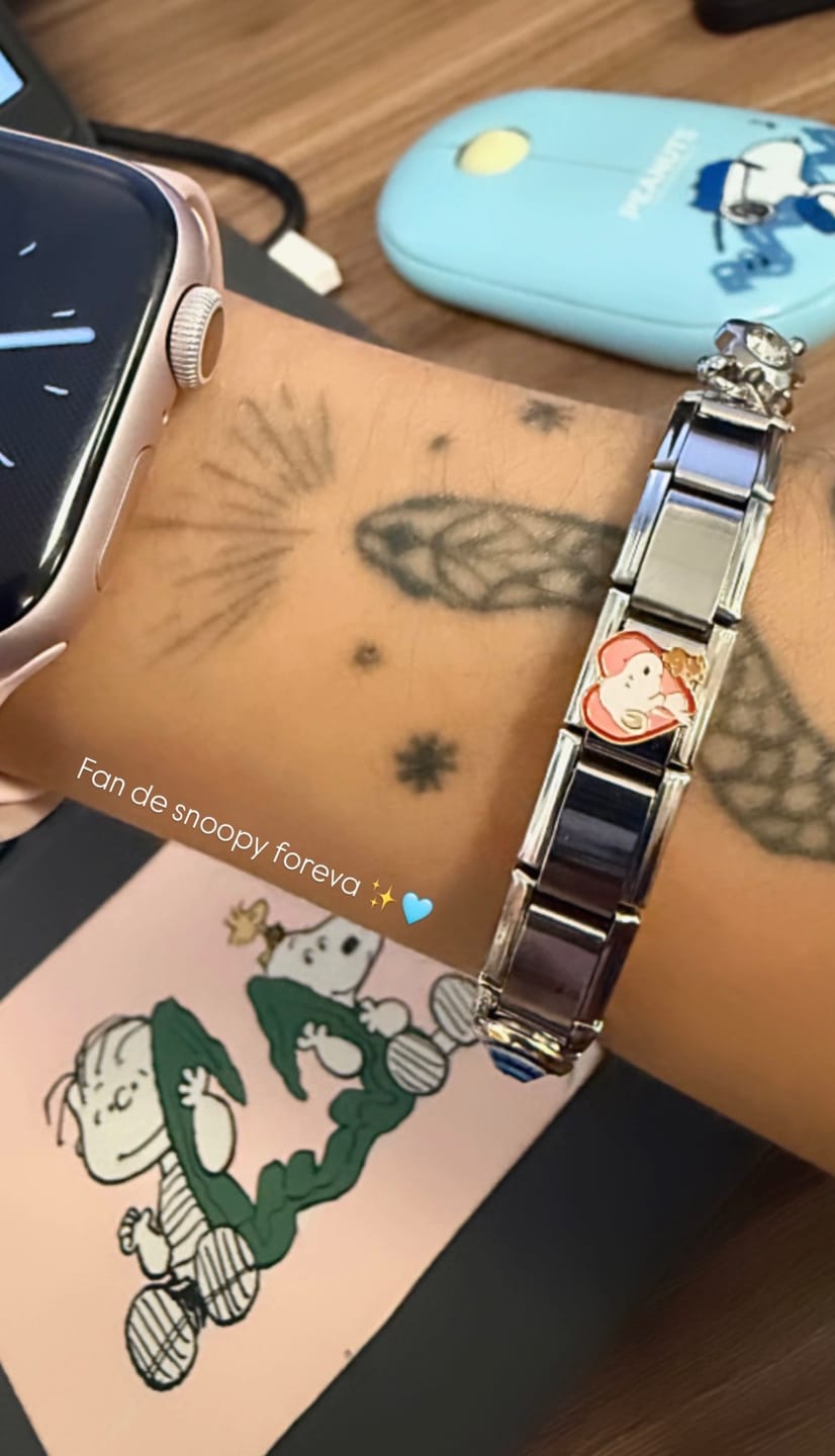 Customer photo review of Charm Snoopy Corazón