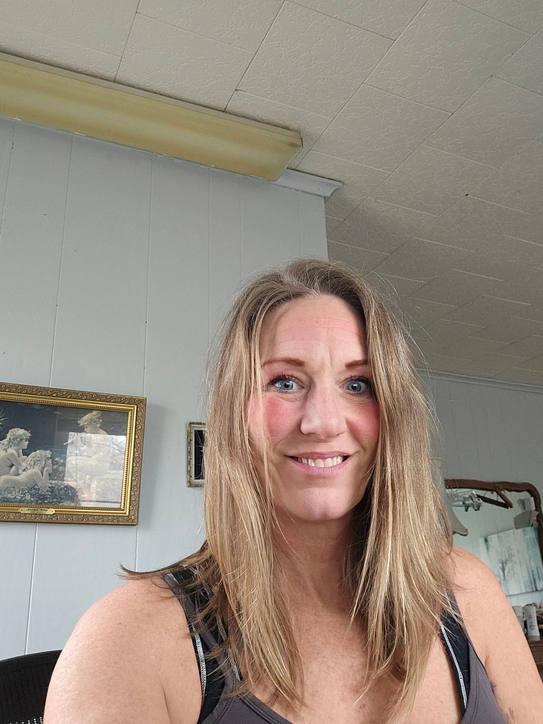 Customer photo review of Blueberry Fields Shampoo & Conditioner Bundle