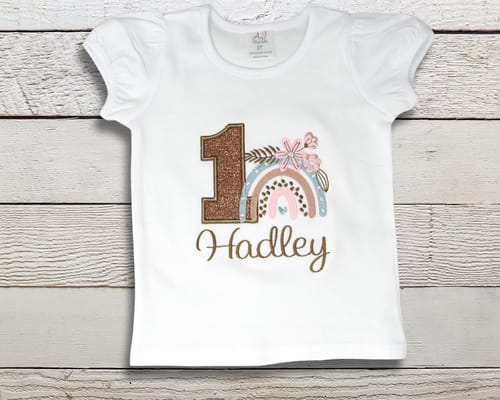 Customer photo review of Girl's Short Sleeve Shirts