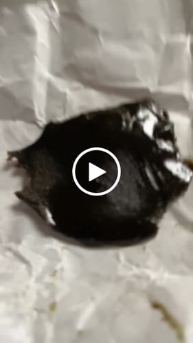 Customer video review of THCA Moroccan Hash
