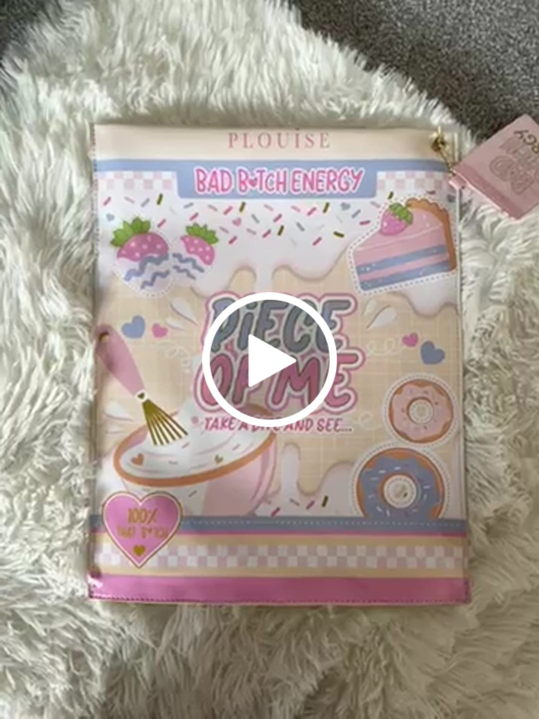 Customer video review of P.Louise 100 Percent That Bitch Jelly Bag