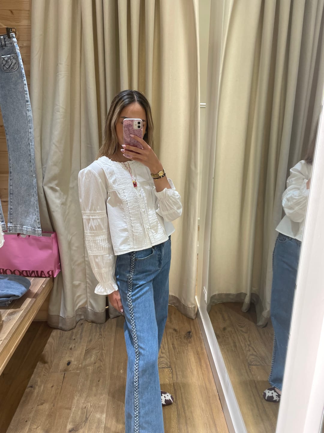 Customer photo review of Pantalón Nudos Blue