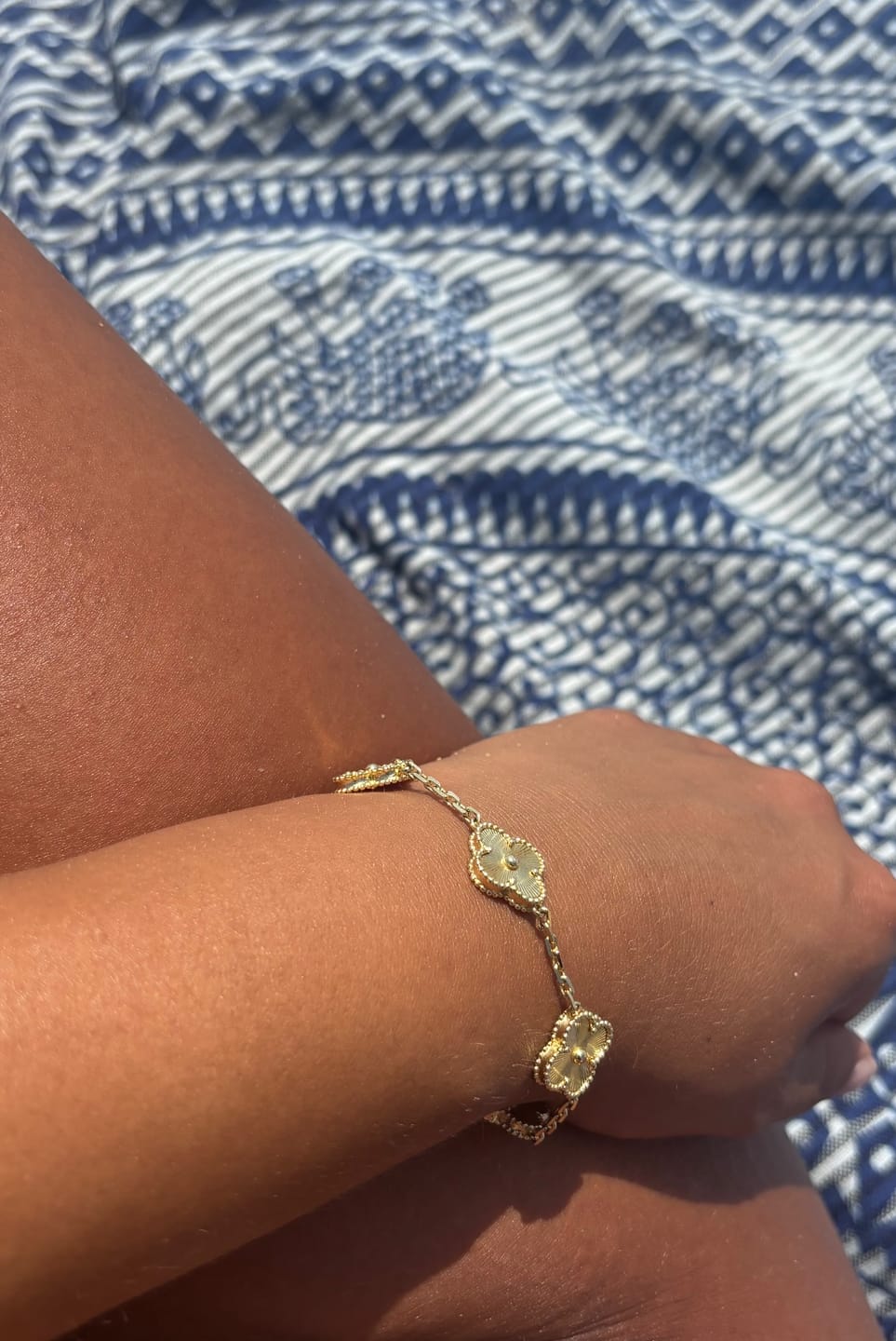 Customer photo review of Four clover Armband