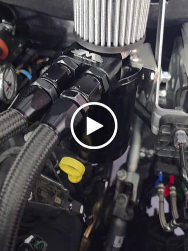 Customer video review of Gen V / Gen 5 LT1 Top Loader Catch Can Kit