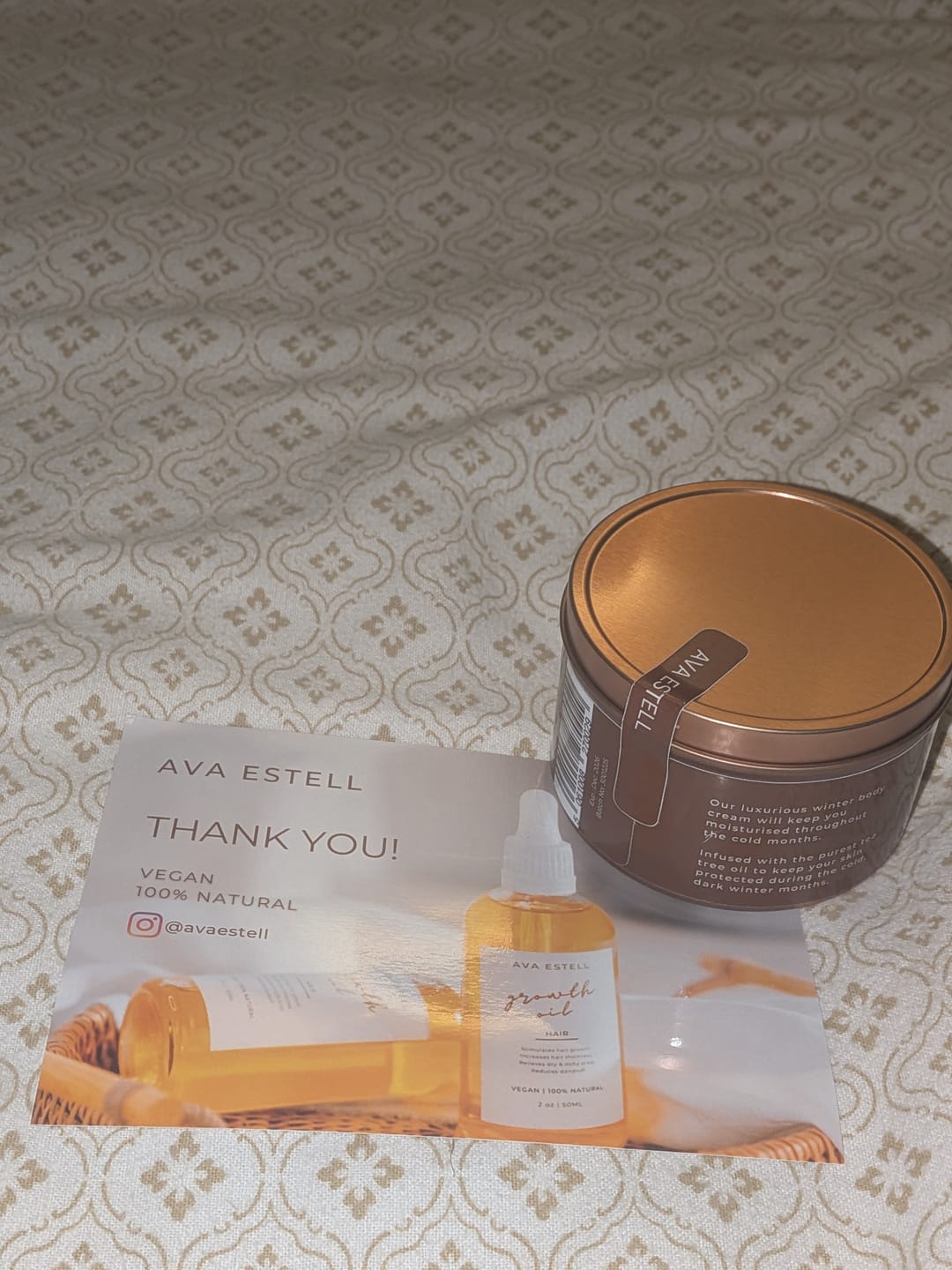 Customer photo review of Winter Body Cream