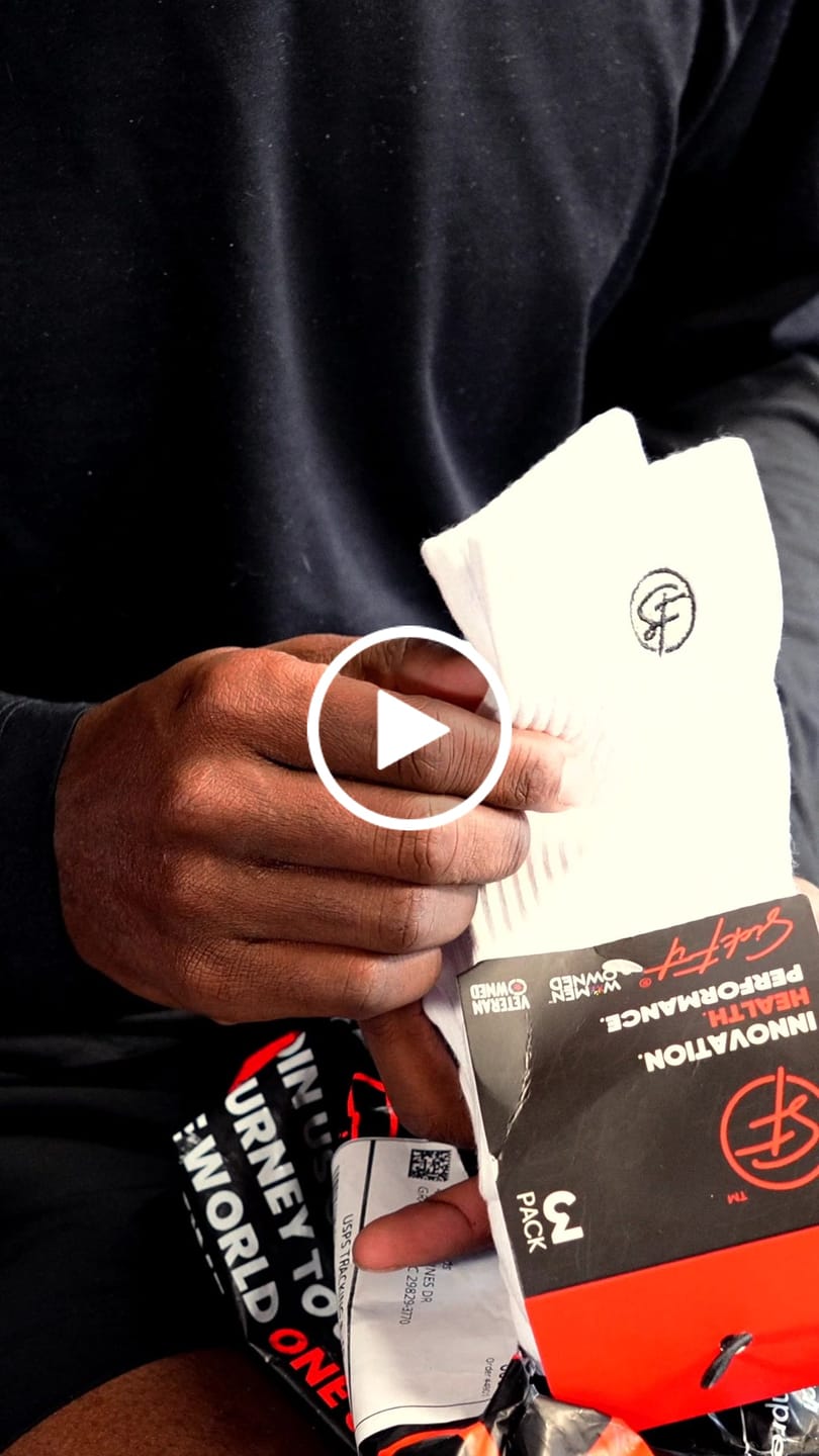 Customer video review of SickFit Essential Crew Socks