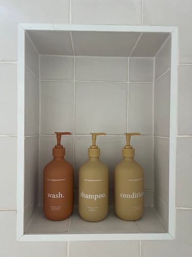 Customer photo review of Keep It Simple Shower Trio