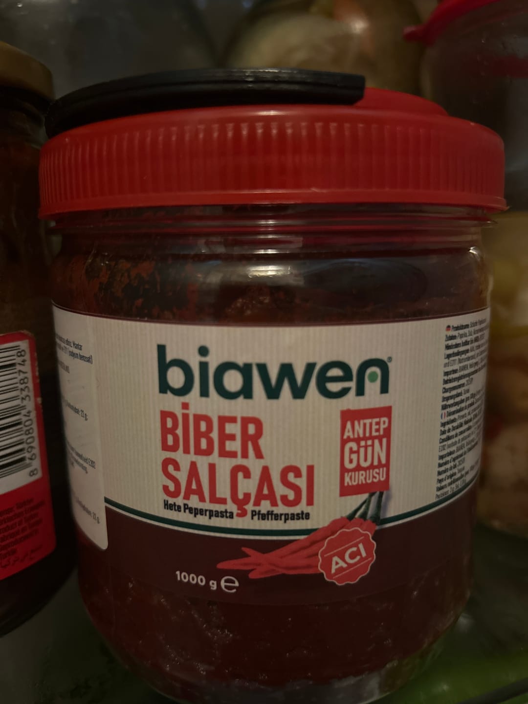 Customer photo review of Gün Kurusu Antep Acı Biber Salçası 1 kg