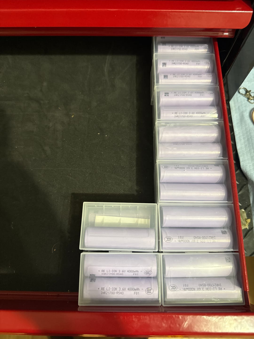 Customer photo review of Reliance RS40 21700 4000mAh 70A Battery