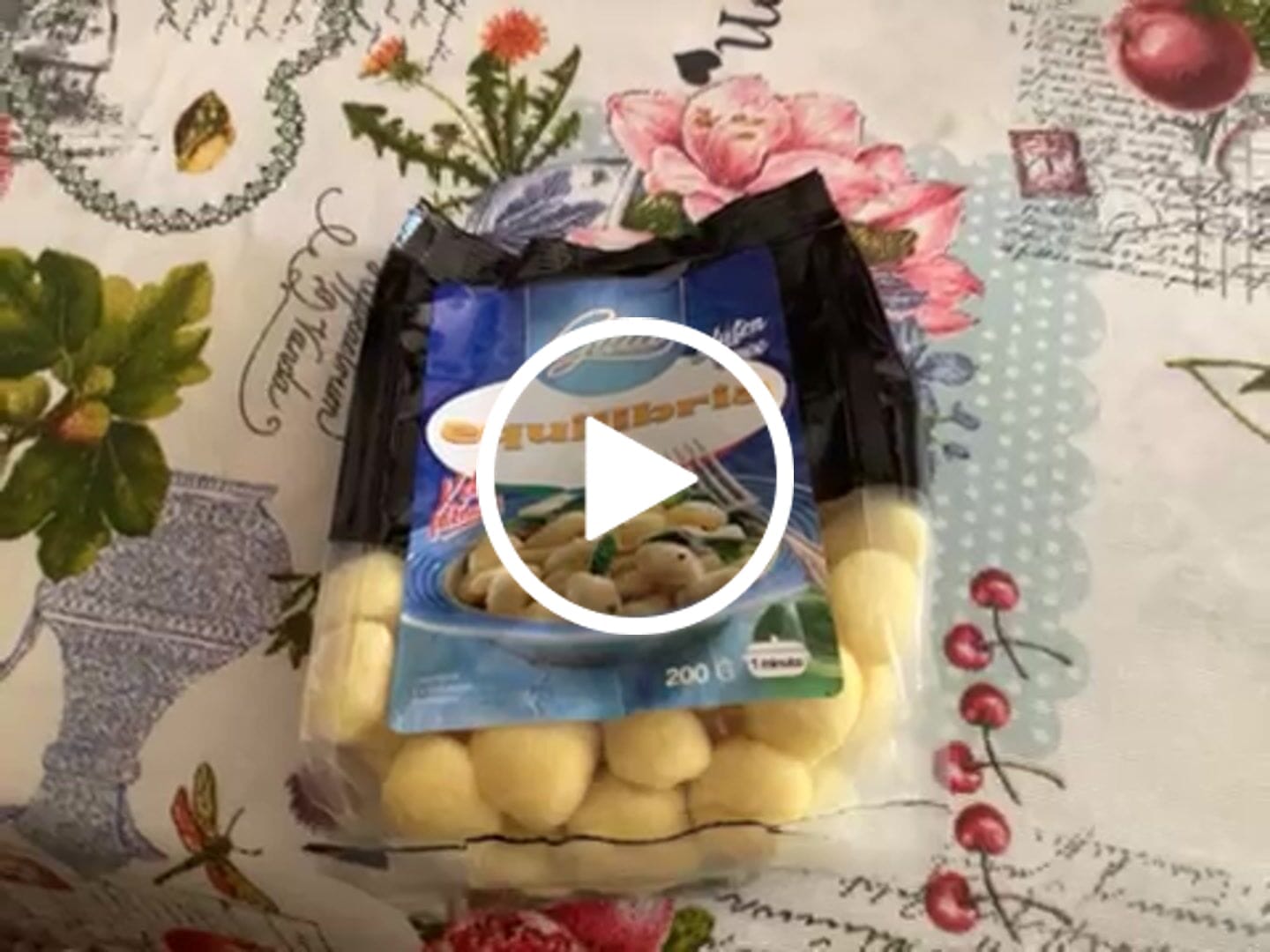 Customer video review of Gnocchi