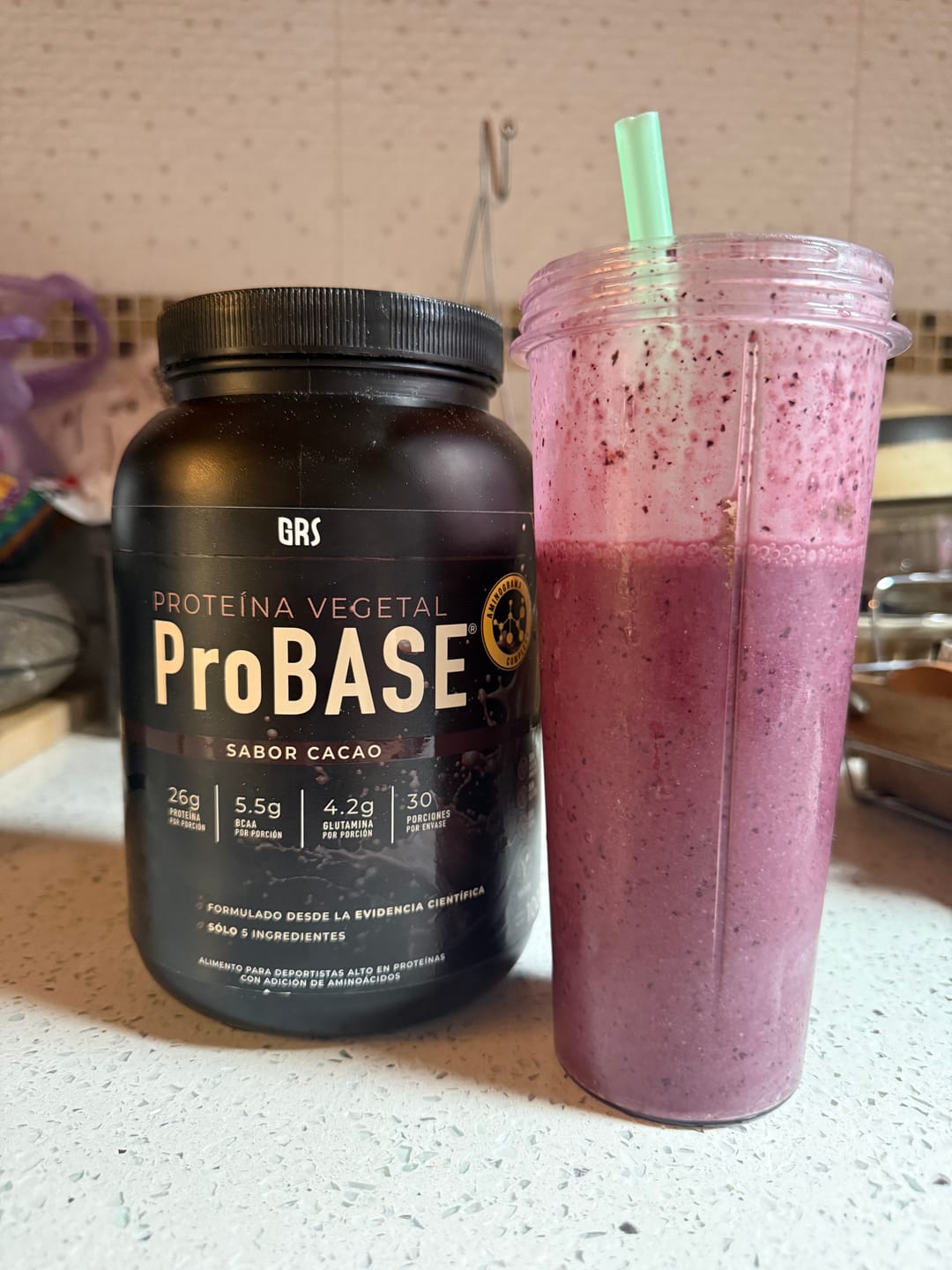 Customer photo review of Proteína ProBASE Cacao