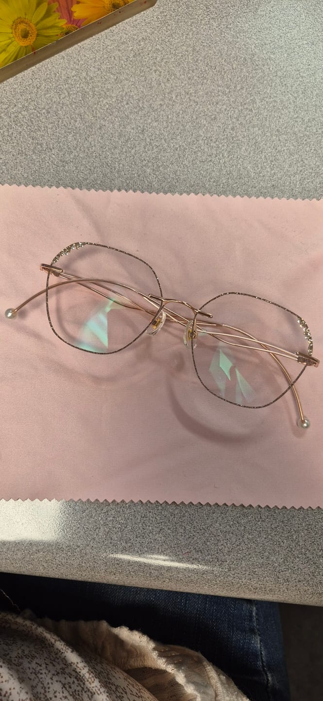 Customer photo review of Aurora Eyeglasses
