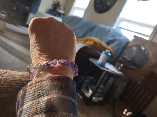 Customer photo review of 2 Tibetan Bracelets of Fortune