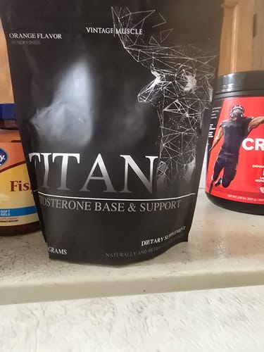 Customer photo review of Natty Testosterone Base Blend - TITAN