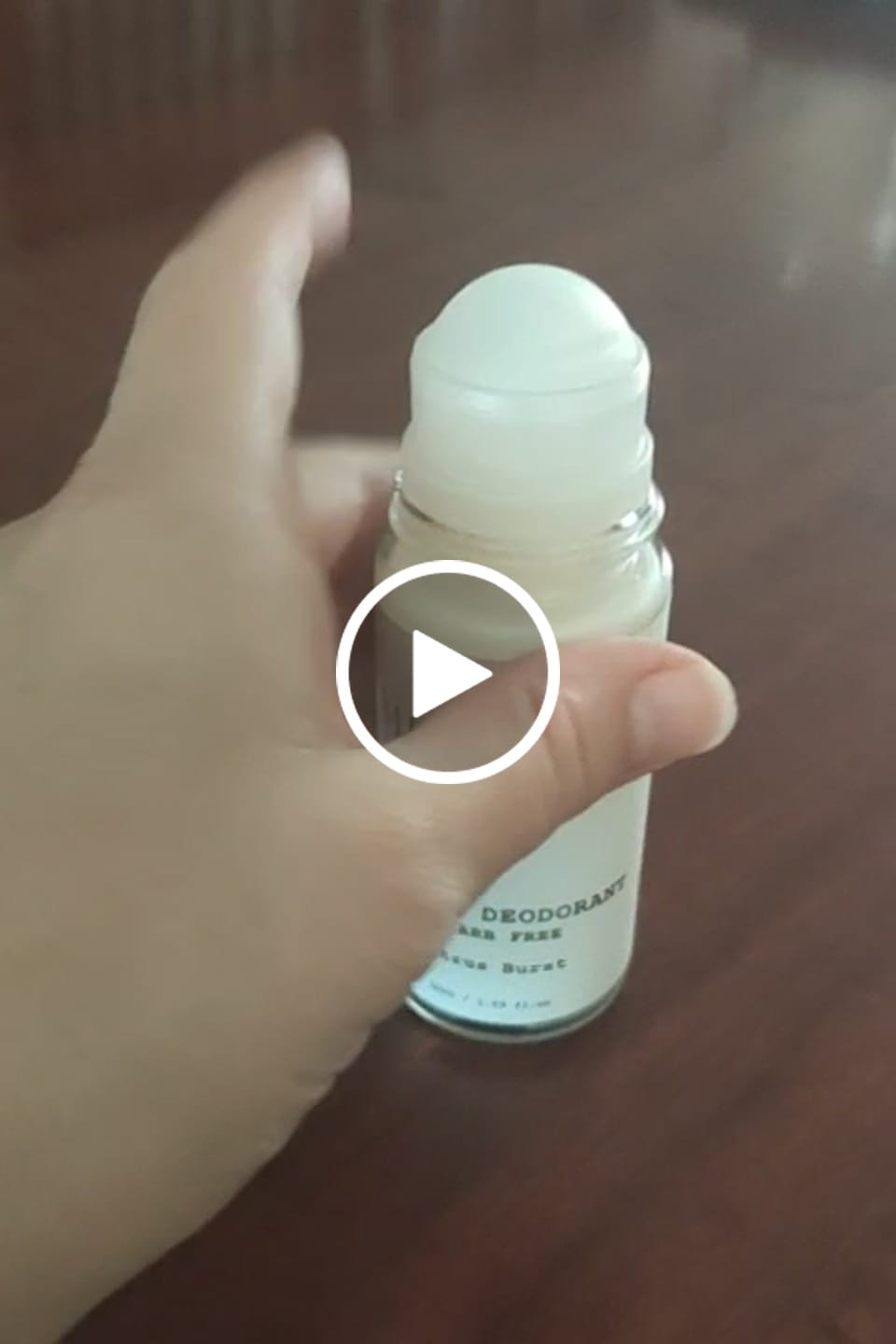 Customer video review of Natural Deodorant Bicarb Free Citrus Burst