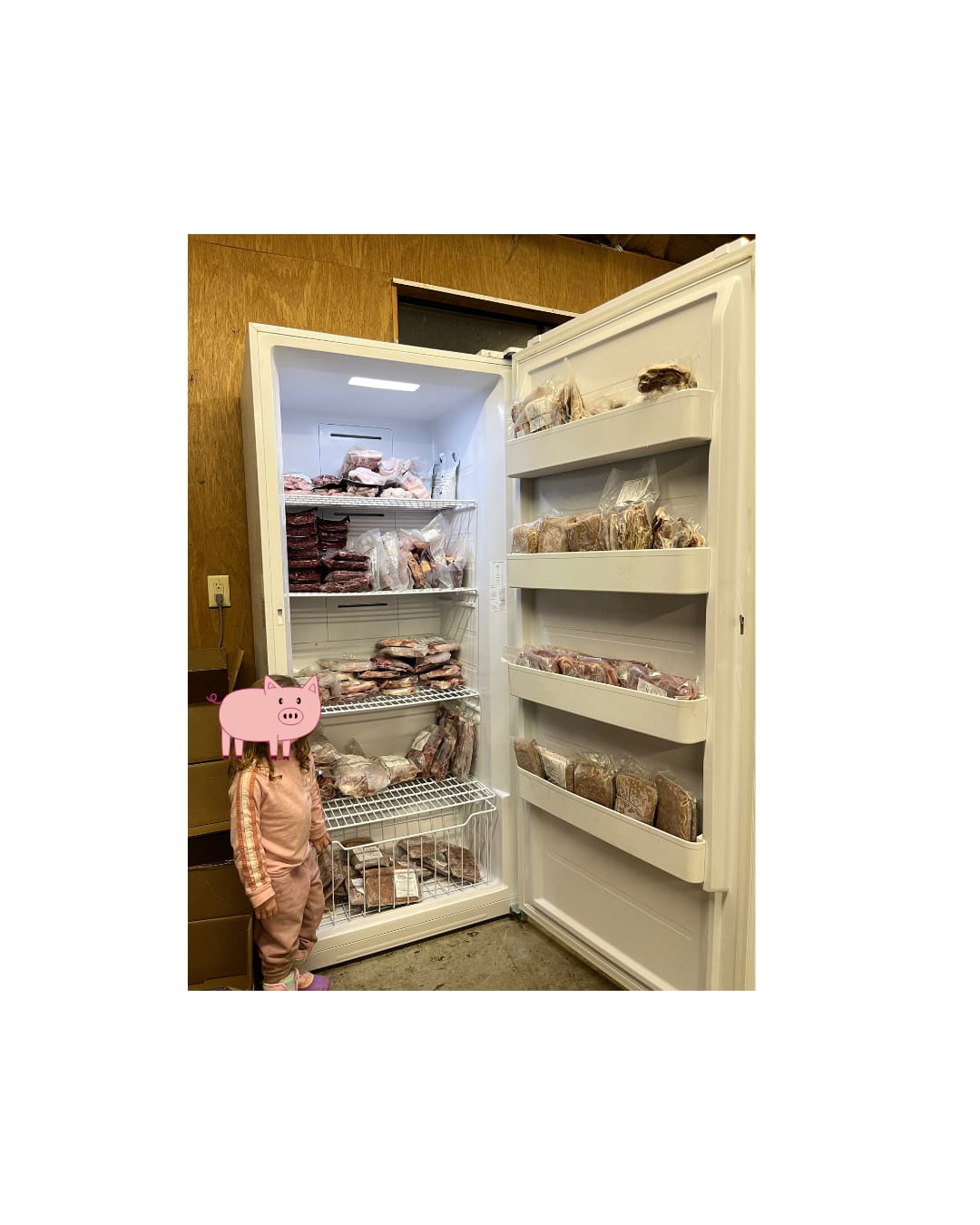 Customer photo review of Pasture Raised Whole Pig Deposit (Corn and Soy Free)