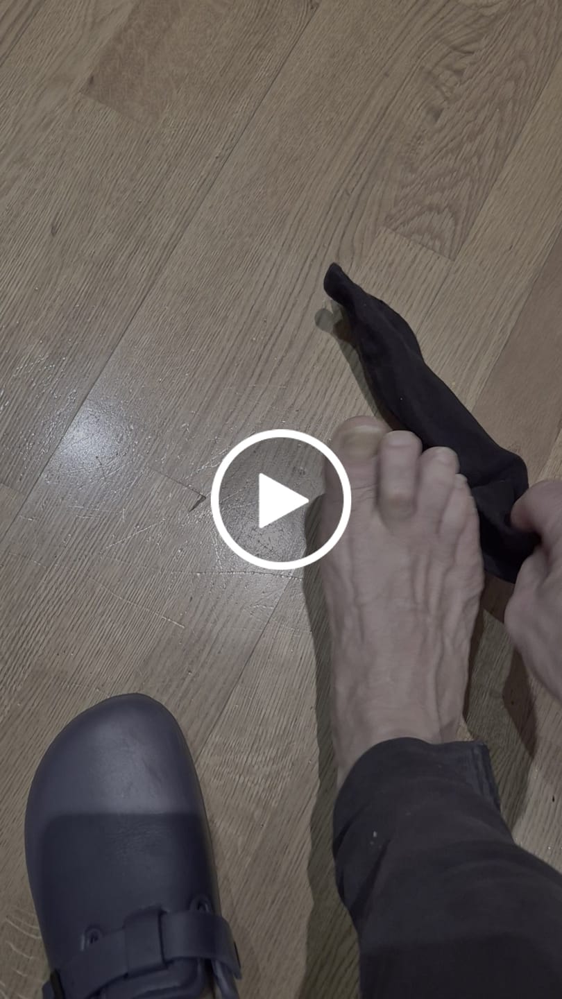 Customer video review of Calcetines confort- Tabi