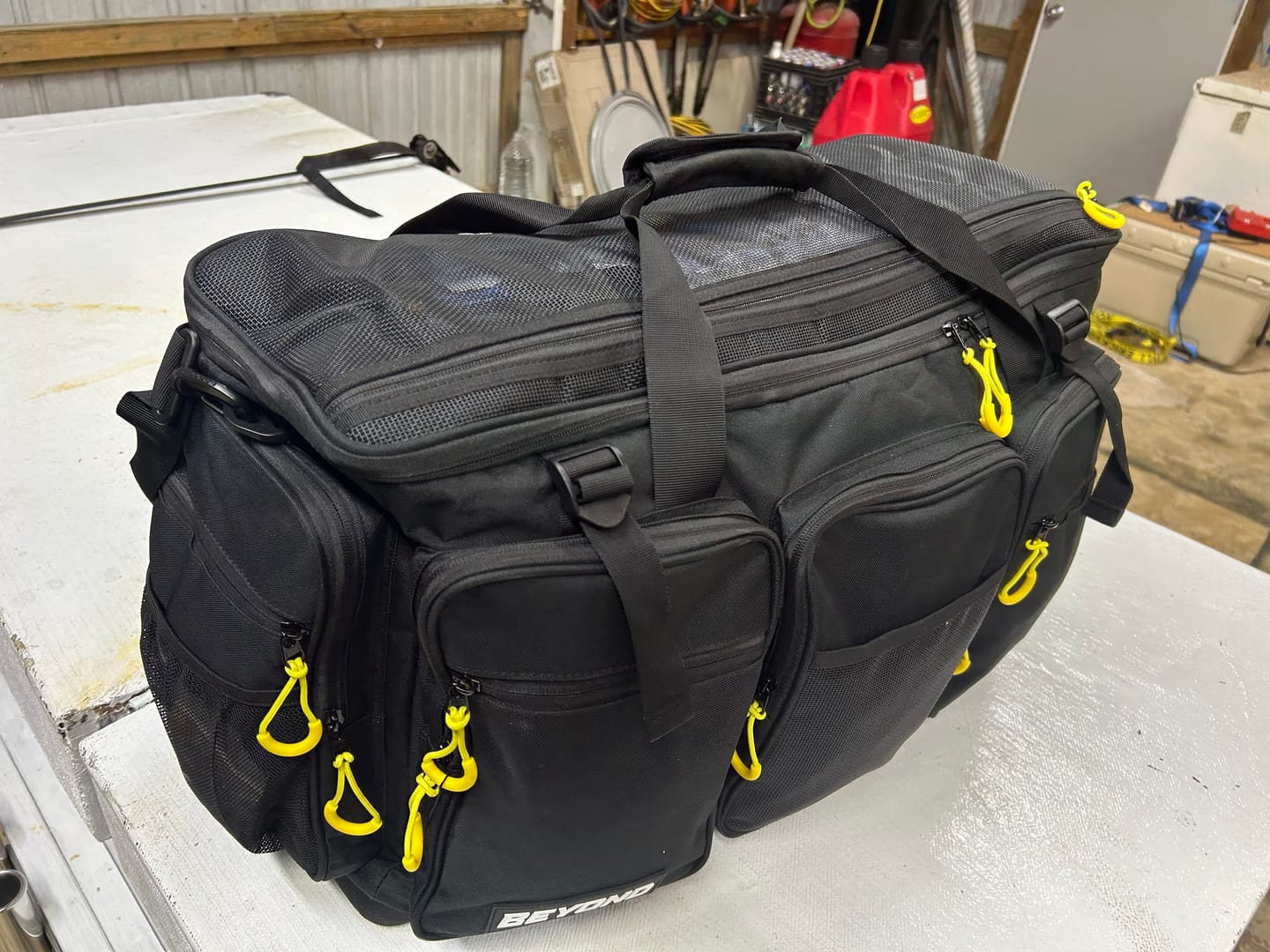 Customer photo review of Beyond Fishing Hauler Tackle Bags -Available in Medium, Large, and Extra-Large
