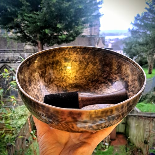Customer photo review of Singing Bowl 11 inch