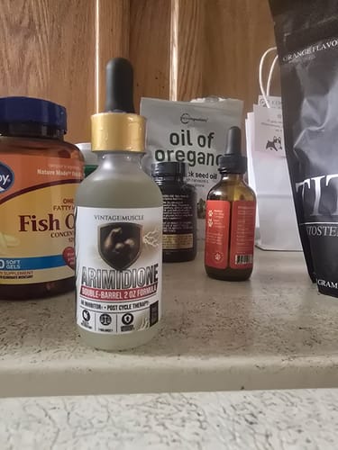 Customer photo review of Post Cycle, Estrogen Control & T Support - Arimidione