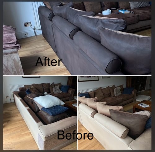 Customer photo review of Fabric Paint -- Dark Brown