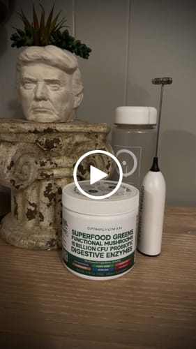 Customer video review of Optimal Human - Superfood Greens