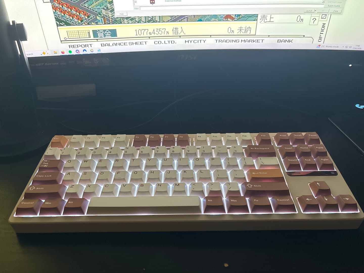 Customer photo review of Evoworks -  Evo80 80% TKL Mechanical Keyboard