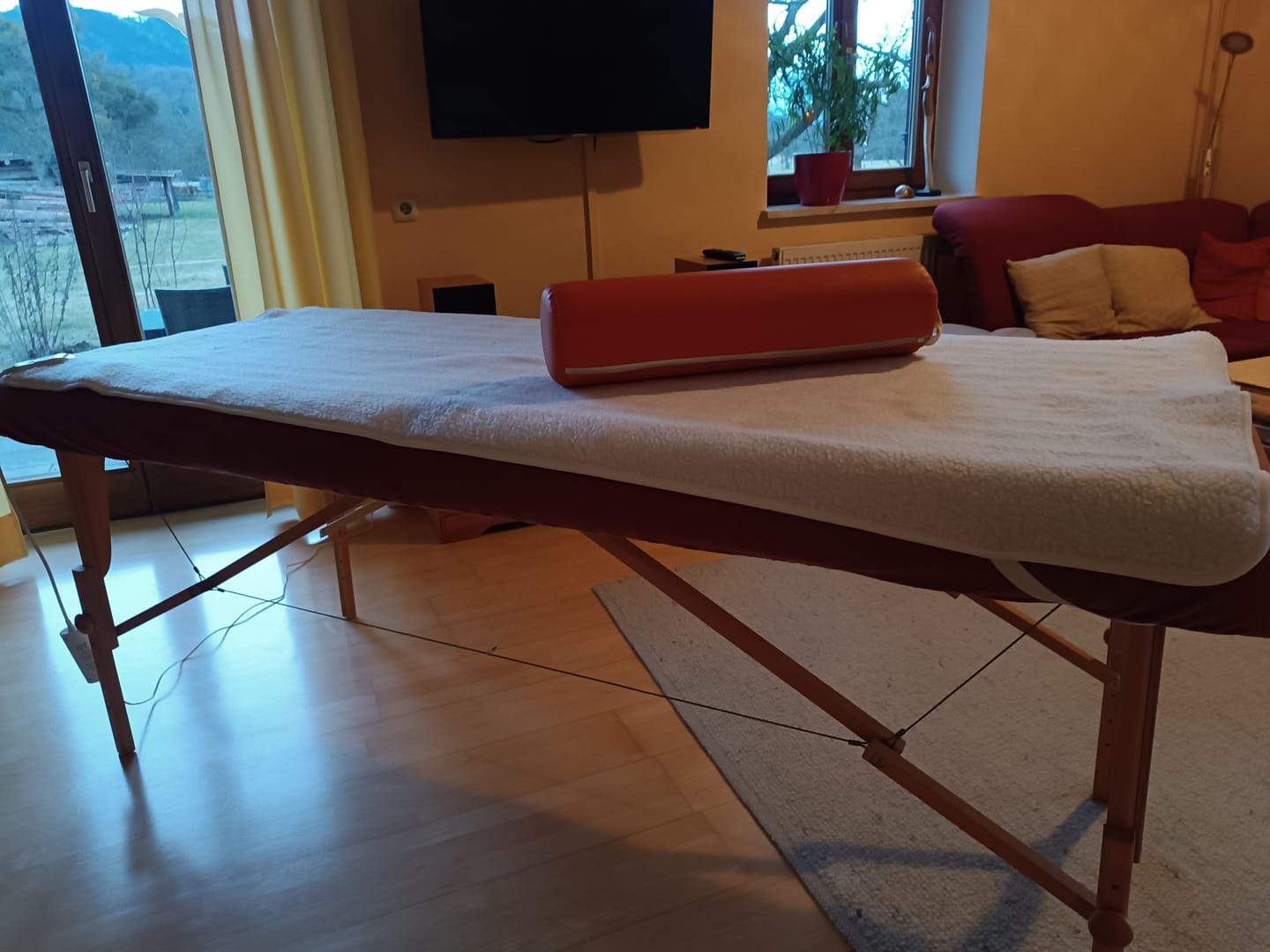 Customer photo review of ZEN Wärmedecke für Behandlungsliegen