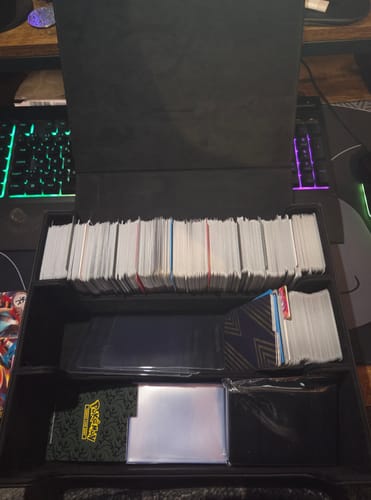 Customer photo review of Lunar Shadow Trading Card Storage Box