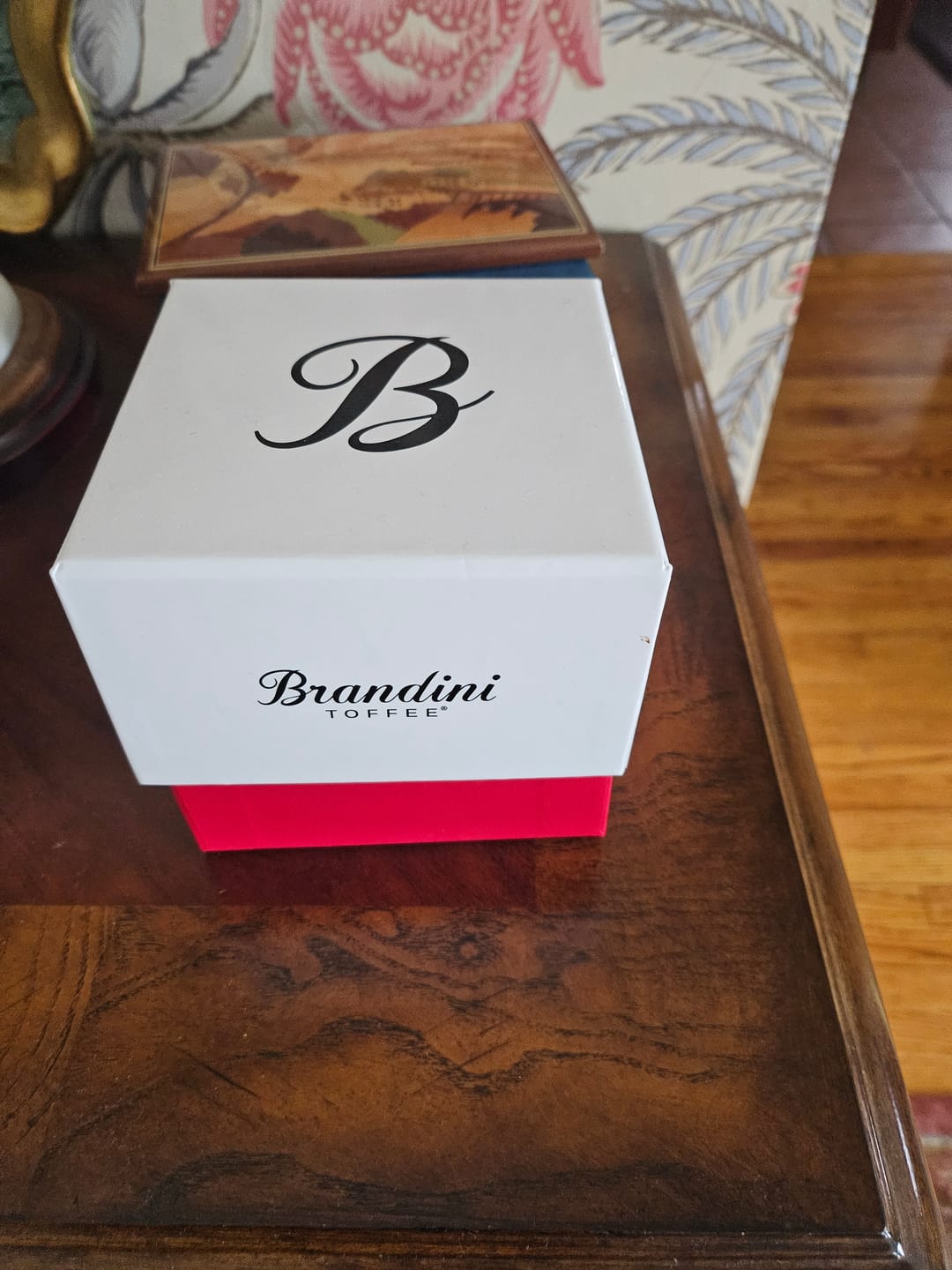 Customer photo review of 1 LB Box Almond Toffee Bites