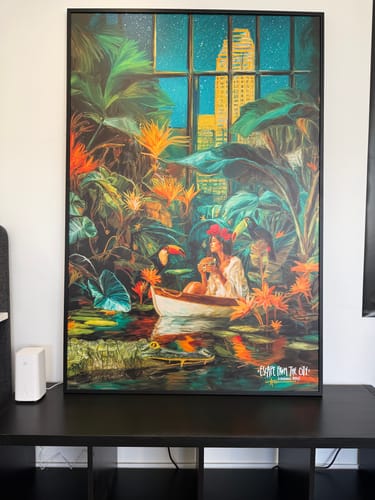 Customer photo review of Paveikslas “Escape From The City"