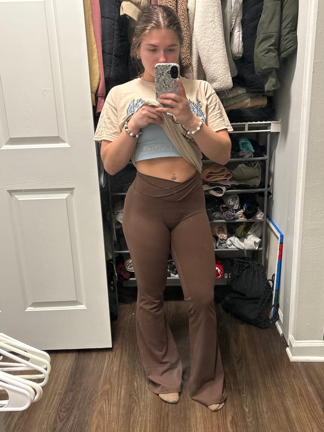 Customer photo review of W215 Vital Flare Pants