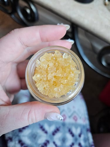 Customer photo review of Blue Dream | Live Resin Diamonds