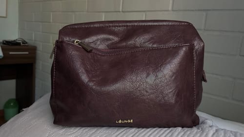 Reseña con foto de un cliente sobre Cosmetiquero Alambre Pu
